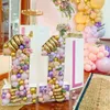 Decoration 73/93cm Birthday Figure Balloon Filling Box Balloon Birthday Decoration Baby Shower Wedding Number Balloon Frame Box