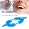 Andra orala hygien 50 st/set engångs IDE -bricka Dual Arch Magasy Dental Accessory Tool Eva Material Denture False Teeth Storage Dentist Supply 230811