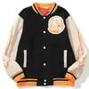 Herenjacks Hip Hop Men Varsity Jacket Harajuku Vintage Bomber Jackets Astronaut Loose Sport Baseball uniform vriendje Streetwear 230812