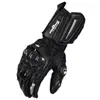 Sporthandschuhe Motorrad Leder Carbonfaser Sommer Winter Cross Country Mountain Bike Riding Rider Glove 230811