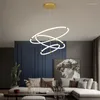 Lampadari moderni semplici canti creativi a led il lampadario soggiorno tavolo da pranzo tavolo da pranzo cucina decorazione per la casa illuminazione interni