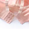 La maternità intimata il reggiseno di maternità reggiseno della chiusura frontale libera da allattamento del reggrele in gravidanza Donne che dormono reggiseno di maternità reggiseno HKD230812