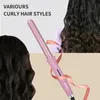 Professional 25mm French Barbie Curling Iron for Salon-Quality Hair Styling and DIY Use - Automatic Curling Wand for All Hair Types