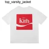 2023 Designer Kith Men's T-Shirts The New Yorker Skyline Newsstand fashion brand Paper Cutting Printed Round Neck Cotton Loose Casual womens mens T-Shirt