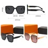 Luxury Mens Sunglasses Designer Womens Beach Sun Glasses de Soleil UV400 pouce grand objectif 5 couleurs disponibles de qualité supérieure 6108 avec boîte