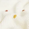 Одеяла пеленание модного корейского стиля зимнее теплый ребенок, получающий одеяло хлопковые детские дети спящие детские одеяло для детей 230811