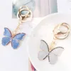 Keychains Bedanyards Wind Butterfly Ring Super Fairy Temperamento versátil Retro Trend Keychain Simples Tecler Casal Backpack Acessórios