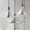 Ljuskronor ledde koppar aluminium pendelljus nordisk konst kreativ restaurang bar hängande lampor vardagsrum kök retro lampa