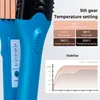 Curling Irons 2 en 1 Coiffure Curler Curler 3D Impression de fer plat litreux Curling Iron 3D Empression de fer électrique Clair Cair 230811