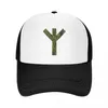 Ball Caps Algiz Life Forest Rune Symbol Baseball Cap Kids Hat Hat Hip Hop Men's Women's Women