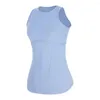 Yoga -outfit fitnessvest voor vrouwen sport vrouwelijke tanktop stijlvolle ontwerpkleding loopt workout en lichaamsbeweging