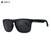 Kdeam Polarized square sports leisure Sunglasses men's and women's outdoor sunglasses kd156