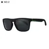 Kdeam Polarized Square Sports Occhiali da sole per il tempo libero da sole da sole da uomo e da sole da uomo KD156