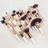 Makeup Tools Professional 40 pcs Brushes Set Soft Natural Bristles Powder Blending Contour Eyebrow Eyeshadow Fan Foundation Brush 230812