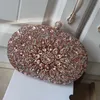 Kvällspåsar Clutch Bag Gold Moon Evening Party Bags Women's Shoulder Bags Diamonds Wedding Bridal Sac A Main Luxury Purse 230811