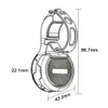 Bike Horns Wind Moon Bell 80130dB Loud AntiTheft Alarm Waterproof Bicycle Electric Horn with 3 Level Volumes for MTB Road 230811