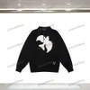 xinxinbuy hommes femmes designer sweat-shirt sweat à sweat col colombe jacquard lettre pull gris bleu noir blanc s-2xl