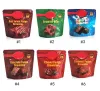 Groothandel doordrenkt Bro wnies verpakkingszakken 600 mg cake lege Chewy fud GE chocolie snack karamelbeten rood fluweel