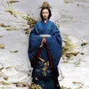 Filme TV Trend traje antigo Três reinos secretos Mesmo estilo Hanfu Qin Dinastia feminina Câmera de algodão Rainha de performance de performance