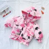 Jackets Girls Winter Coat Baby Kids Printed Hooded Warm Coats Jackets Girl Children Overcoats Clothes R230812