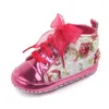 First Walkers Rose Flower Toddler Shoes Infants Sports Sport Soft Sole Sole Princess Born Baby Girls Spring 230812