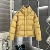 Burrberry Hommes Veste D'hiver Femmes Vers Le Bas Deux Pièces Gilet Ensemble À Capuche Burbery Chaud Parka Manteau Visage Hommes Puffer Lettre Imprimer Outwear Impression JGAZ