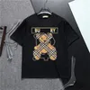 Men's Designer T-shirt Spring/Summer Shirt T-shirt Holiday Sleeve Casual Alphabet Print M-3XL