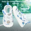 First Walkers Toddler Baby Sandals Breathable Air Mesh Cute Shoes 14 Years Antislip Soft Sole Infant Lightweight Summer 230812