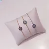 Designer Rovski Accessori per gioielli top di lusso Nuovo Diall's Eye Round Necklace Blue Eysterious Element Blue Element Clavicle Chain Clavicle Catena di alta qualità