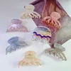 Octopus océano animal grande pelletón de cabello acético cabello linda mini horquilla para mujeres niños niños jellyfish shell joyería