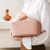 Opbergdozen Grote capaciteit Travel Cosmetische tas Multifunctionele toiletiekit Women draagbare make -upborstel Organisator Zakjes handtassen