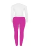 Pantaloni da donna Plus size LW Lettere Set di stampa Fashi