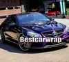 Premium Midnight Purple Gloss Shiny Metallic Vinyl Wrap Car Wrap With Air Bubble With Low tack glue Size1 52 20M Roll329M