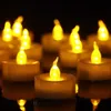 12st Flameless LED Tealight Candles Battery Operated Pillar Candle Bluk For Home Wedding Birthday Party Romantic Decoration HKD230812