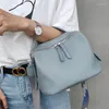 イブニングバッグ柔らかい本物の革のクロスボディデザイナー女性カジュアルメッセンジャーショルダーバッグレディース小さなハンドバッグ財布女性ボルサ