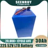 Batterie de scooter SIenruy High décharge 22 séries 52V 30AH 30000mAh pour le contrôleur de moteur 48V Fournir un chargeur