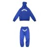 Herrhuvtröjor Sweatshirts Designer Mens SP5der Pants Tracksuits Young Thug Spider Hooded Web Printed 555555 Grafisk Y2K -spår Suits EU S/M/L/XLS till 4XL