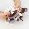 Makeup Tools Professional 40 pcs Brushes Set Soft Natural Bristles Powder Blending Contour Eyebrow Eyeshadow Fan Foundation Brush 230812