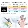 Sports Gloves COPOZZ Men Women 3 finger Touch screen Ski Waterproof Winter Warm Snowboard Motorcycle Riding Snowmobile 230811