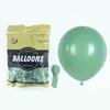 Dekoration 30 st djungel djurnummer ballonger set barn år födelsedag dekorationer vilda gröna globos