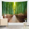 Tapisseries Bamboo Forest Match Bright Series mur suspendu tapisseries wall tissu tape couverture de la maison décoration r230812
