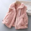 Giacche nuove giubbotte finte ragazze cappotto inverno per bambini in cotone imbottito addensante overboats caldo abiti R230812