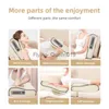 Infrared Heating Electric Massage Pillow Neck Shoulder Back Head Body Musle Multi Relaxation Massager Shiatsu Relief Pain Device HKD230812