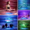 Aurora Lights Star Projector Galaxy Projector met afstandsbediening Sky Night Light Cadeau voor kinderen volwassenen Bluetooth Music Speaker HKD230812