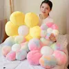 Stuffed Plush Animals 65cm Flower-Shaped Cushion Thick Pink Flower Plush Toy Indoor Outdoor Picnic Decoration Gift R230811