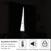 Bloße Vorhänge Blackout kurz für Schlafzimmer undurchsichtige Blinds Vorhang Fenster Wohnzimmer Küchenbehandlung bereit gemacht kleine Vorhänge 230812