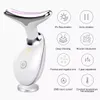 Face Massager Neck Firing Wrinkle Rimpel Tool Beauty Device LED P OP THERAPY KIN Reducer Vibratie Huid aanscherping 230812