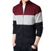 Mens Sweaters Fashion Cardigan Coat Loose Plus Size Color Matching Autumn and Winter Warm Outerwear 230811