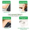 Ogamacrius Gift Massage Pillow Neck Black Color Electric Healthy Home Use Heated Full Body Shiatsu Shoulder Supply Price HKD230812