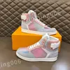 2023 new Hot Luxurys Fashion designer Casual Trainers platform high quality for Mens Womens extra height and Refined details engraved Sneakers rd0901